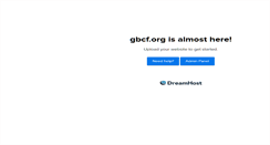 Desktop Screenshot of gbcf.org